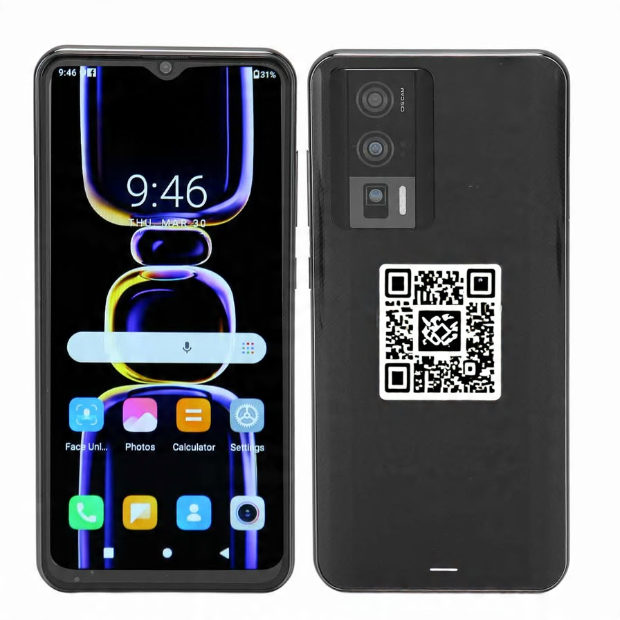 QR en teléfono
