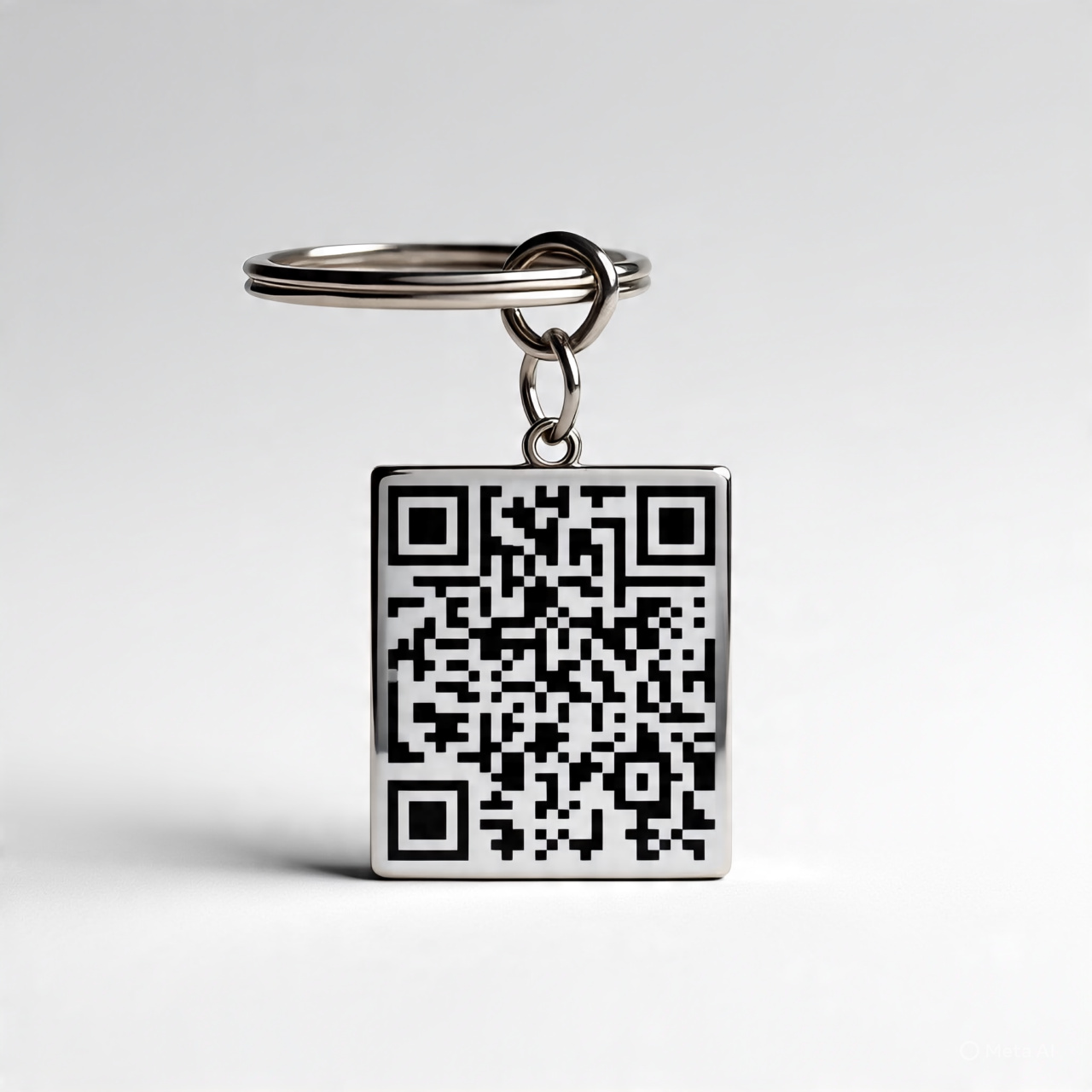 QR en llavero